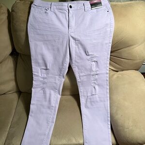 Brand new pastel purple A.N.A. Jeggings